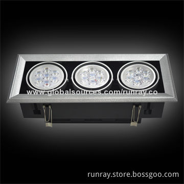 90-110lm/W LED Recessed Light, 21W, 85-265V AC, Epistar/Bridgelux Chip, CE and RoHS Marks